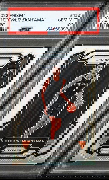 2023 Prizm #136 Victor Wembanyama Silver Prizm RC Rookie
