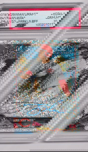 2018 bowman Draft Jonathan India Sparkles Refractor 57/71