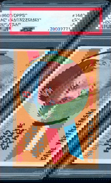 1960 Topps Carl Yastrzemski #148 PSA 5