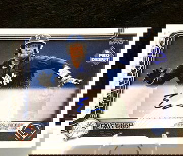 2025 Topps Pro Debut  Engelth Urena  Auto  #PD-20  FCL Yankees