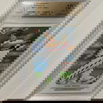 Jose Abreu 2014 Bowman Prospects BGS 10
