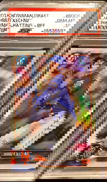 PSA 10 JARRED KELENIC 2018 1st Bowman Draft Chrome REFRACTOR Rookie RC GEM MINT