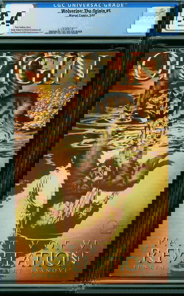 WOLVERINE: THE ORIGIN #5, CGC 9.4 NM