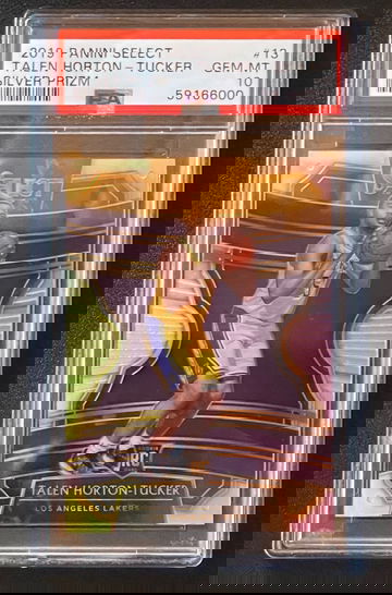 2019 Select Talen Horton-Tucker Silver Concourse PSA 10 Gem Mint