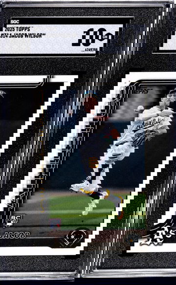 2025 Topps #314 Jacob Wilson SGC 10