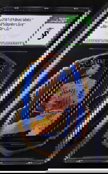 2018 STEPHEN CURRY SELECT BLUE DIE CUT Hi 