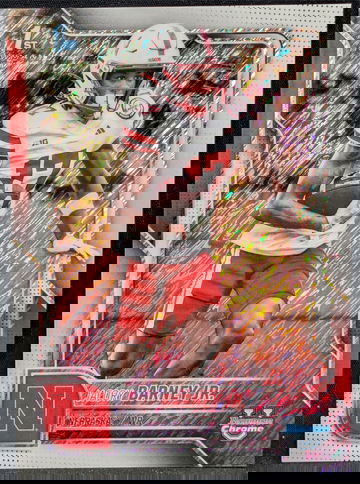 2025 Bowman Chrome University White Refractor #170 Lee Beebe Jr. /15