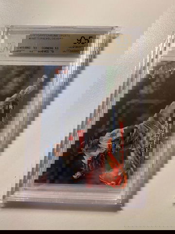 2018 Topps Chrome Update Rafael Devers BGS 9.5