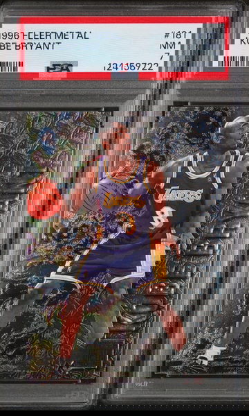 1996 Fleer Metal Kobe Bryant #181 PSA 7