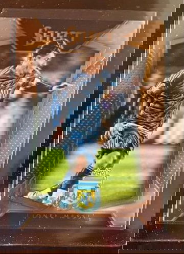 2015 Panini Select Lionel Messi #65 SUPER RARE DARK JERSEY BALL BACK VARIATION