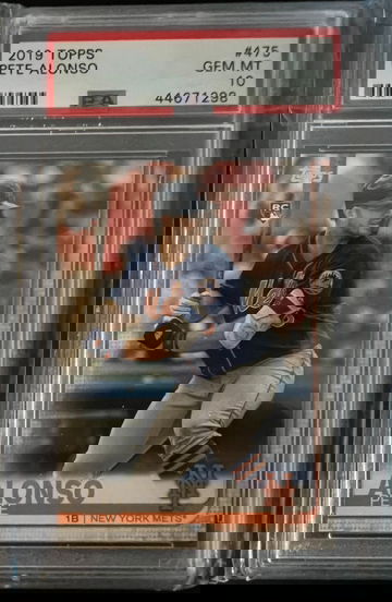 2019 Topps Pete Alonso Rookie RC #475 PSA 10