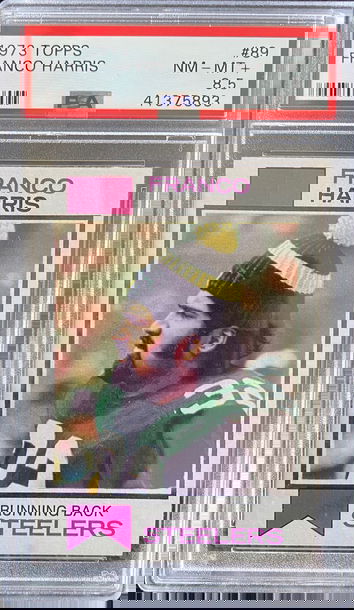 1973 Topps #89 Franco Harris PSA 8.5 RC 