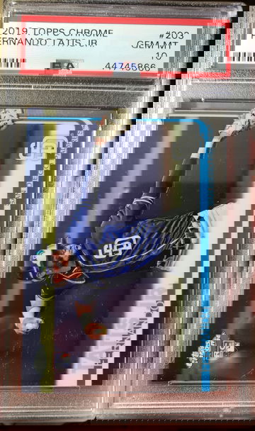 2019 Topps Chrome Fernando Tatis Jr RC PSA 10