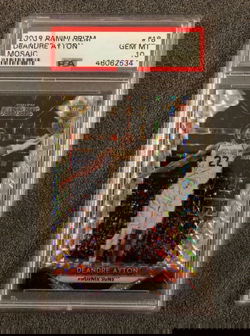 2018 Prizm Mosaic - DeAndre Ayton - Rookie Mosaic PSA 10 Gem Mint