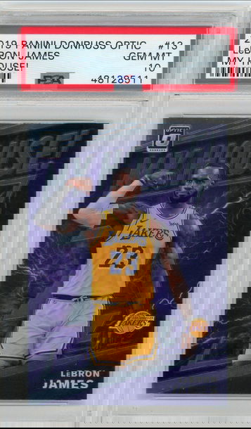 2019 Optic Lebron James My House PSA 10