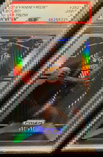 2019 Prizm Silver Bol Bol PSA 9 