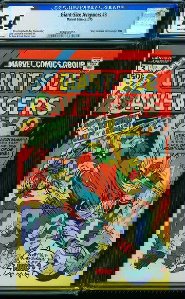 GIANT-SIZE AVENGERS #3, CGC 9.4 NM