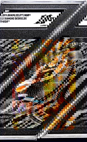 2024 Panini Select Tiger Prizm Diamond DeShields #112 SGC 10