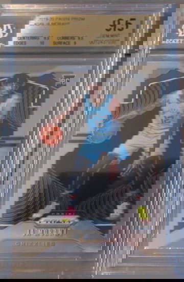 Ja Morant RC 2019 Panini Prizm #249 Gem Mint BGS 9.5