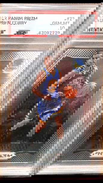 Stephen Curry 2012 Panini Prizm Base PSA 10