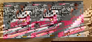 2019-20 Optic Donruss Basketball Lot of 3x Blaster Box Factory Sealed 