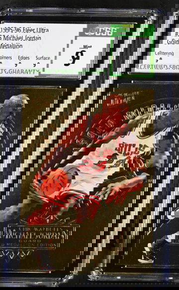 1995 FLEER ULTRA MICHAEL JORDAN GOLD MEDALLION 