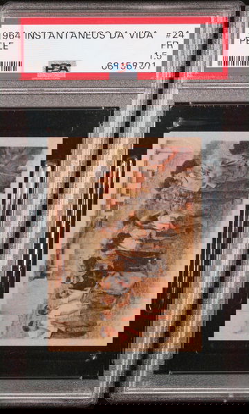 1964 Instantaneos Da Vida Do Rei Pele #24 Pele PSA 1.5 *8701