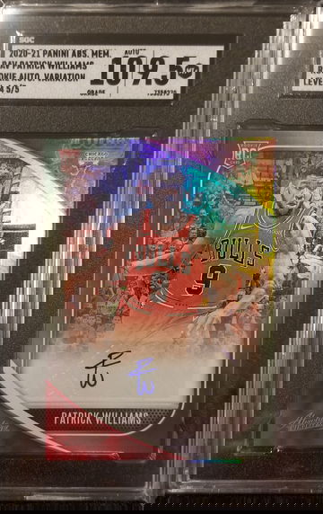 Patrick Williams Absolute Memorabilia Level 4 Variation Auto RC 5/5 SGC 9.5/10