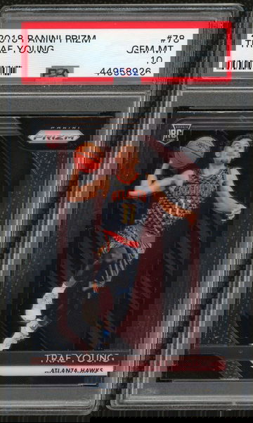 Trae Young 2018 Panini Prizm Rookie PSA 10