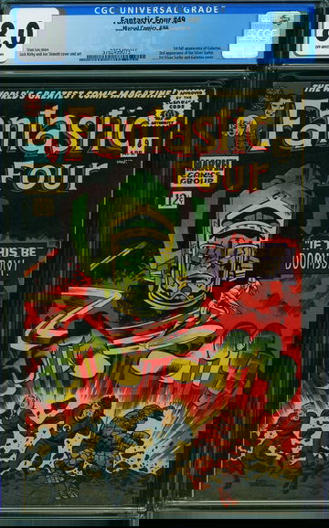 Fantastic Four #49 CGC 8.0 -- 1st Galactus --1966 Marvel
