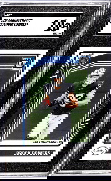 2024 Donruss Optic #215 Brock Bowers SGC 10