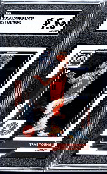 2022-23 Donruss Optic #127 Trae Young SGC 9.5