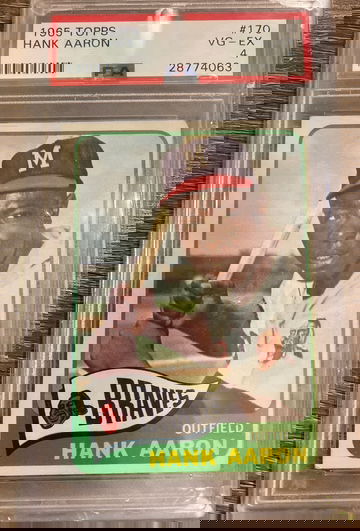 Hank Aaron 1965 Topps PSA 4