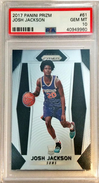 Josh Jackson 2017 Panini Prizm PSA 10