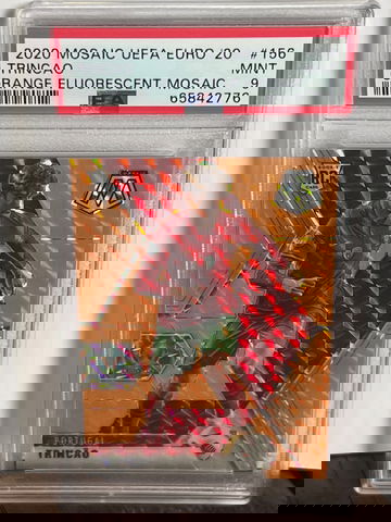 2020 Mosaic Uefa Euro ‘20 #156 Trincao Orange Fluorescent /25