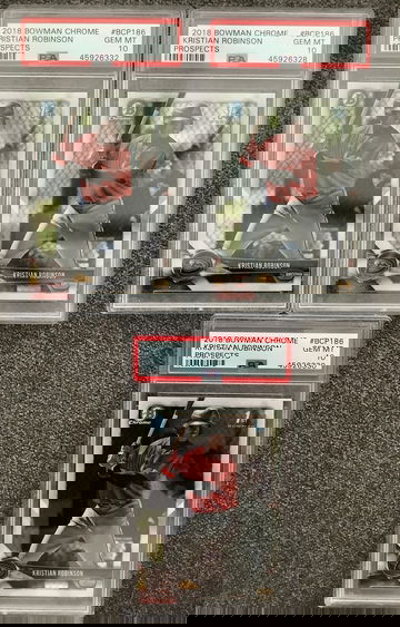 Kristian Robinson lot of (3)