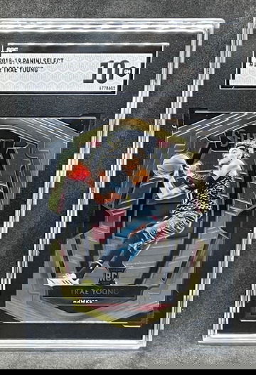 2018 Select Premier Trae Young SGC 10 Rookie