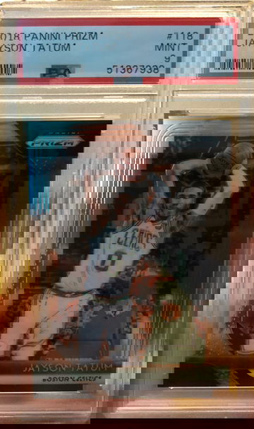 2018 Prizm Jason Tatum PSA 9