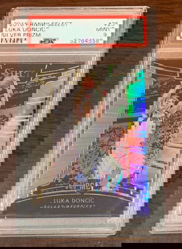 2018 Select Luka Doncic Silver PSA 9