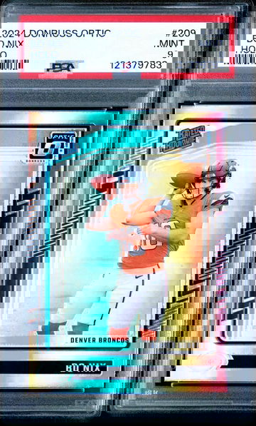 2024 Donruss Optic Bo Nix Holo #209