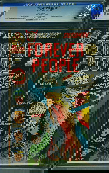 FOREVER PEOPLE #9, CGC 9.4 NM