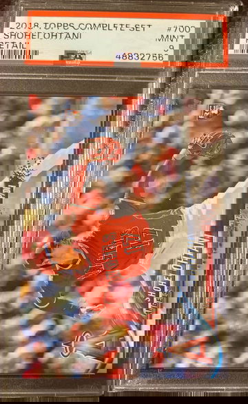 Shohei Ohtani Topps Complete set Retail PSA 9