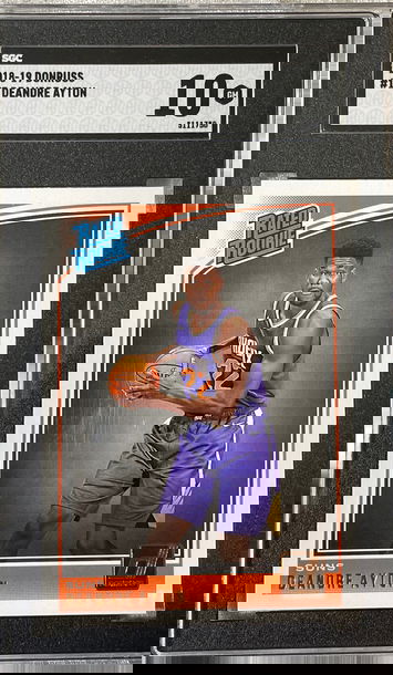 2018-19 DONRUSS DEANDRE AYTON SGC 10
