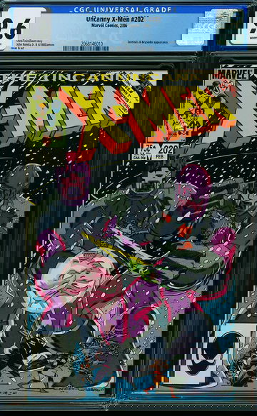 X-MEN #202, CGC 9.6 NM+