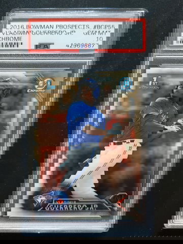 2016 1st  Bowman Chrome vladimir guerrero jr psa 10 gem mint  