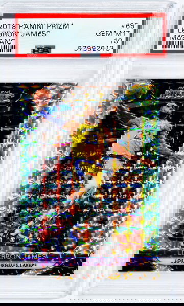2018 Lebron James Panini Prizm  Mosaic  #65 PSA 10