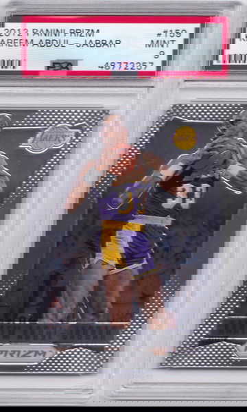 Kareem Abdul-Jabbar 2012 Prizm PSA 9