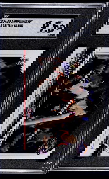 SGC 9.5 Caitlin Clark WNBA All Star Card Panini Instant 162 Indiana Fever Rookie