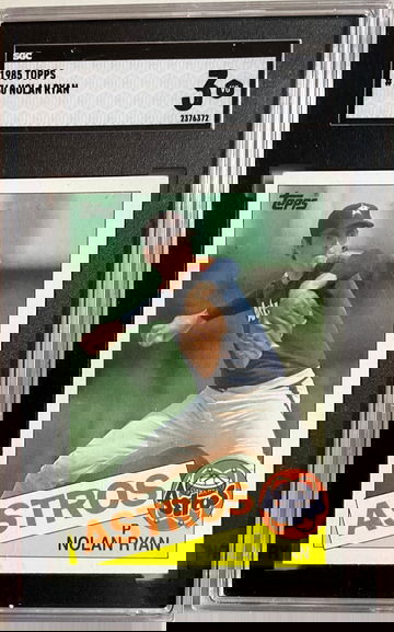 1985 TOPPS #760 NOLAN RYAN SGC VG