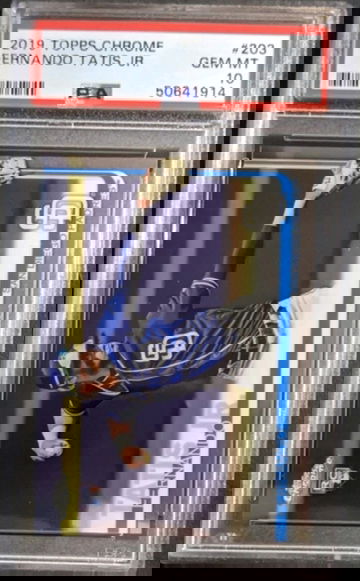 2019 Topps Chrome #203 Fernando Tatis Jr. PSA 10 Gem Mint Padres
